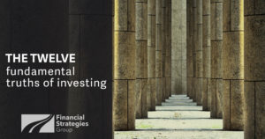 Twelve Fundamental Truths of Investing - pillars in hallway